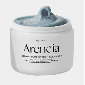 Arencia Fresh Blue Hyssop Mochi Cleanser 120g