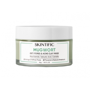 Skintific Mugwort Anti Pores & Acne Clay Mask 55g